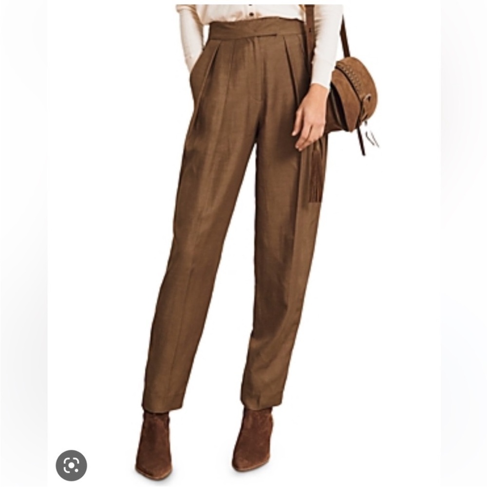 Ba&sh olive green trousers size small